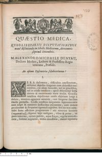 0001 - Page 1 - An opium Dysenteriae saluberrimum ?