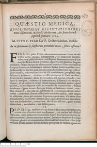 0001 - Page 1 - An in spirituum & sulphurum perturbatô motu, febris essentia ?