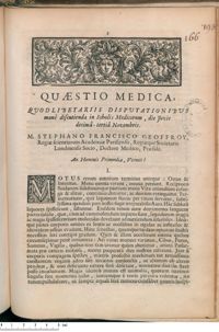 0001 - Page 1 - An Hominis Primordia, Vermis ?