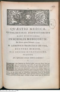 0001 - Page 1 - An à Systematum varietate Medicina praestantior ?