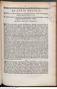 0001 - Page 1 - An Morbus, ipsaque Sanitas à Fermentatione ?