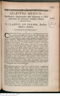 0001 - Page 1 - An Variolarum tutior per diluentia sanatio ?