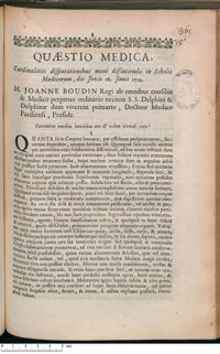 0001 - Page 1 - Convenitne omnibus hominibus una & eadem vivendi ratio ?