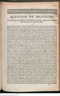 0001 - Page 1 - S'il est des signes qui assurent de la puissance des hommes, autant que le font ceux qui répondent de la sagesse des filles ?