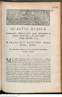 0001 - Page [1] - An mulieribus eaedem quae viris conveniant exercitationes corporis, animi ?