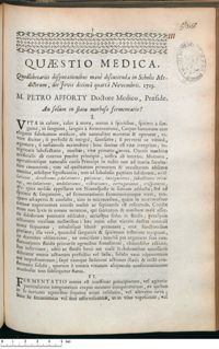 0001 - Page 1 - An solùm in statu morboso fermentatio ?