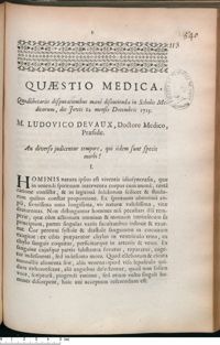 0001 - Page 1 - An diverso judicentur tempore, qui iidem sunt specie morbi ?