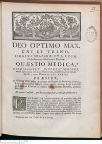 0001 - Page [1] - An varius Causariis, pro diversâ tempestate, victus praescribendus ?