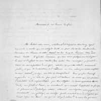 0001 - Page sans numérotation - Lettre