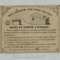 0001 - sn - [Publicités pour des bains de vapeur]