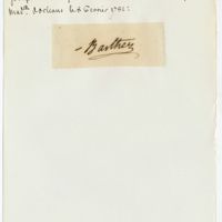 fl0173 - Page sans numérotation - BARTHEZ (Paul Joseph)