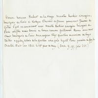 fl2205 - Page sans numérotation - HAYE (Hubert, de la)