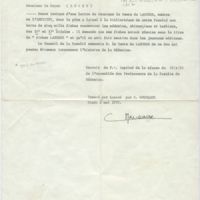 fl_001 - Page sans numérotation - [Extrait du P.V. établissant la création du Fichier Laborde]