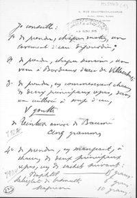 0001 - Page sans numérotation - Lettre