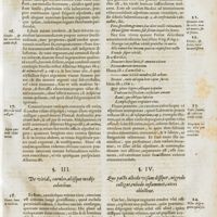 0198 - Page 177 - §. III. De viridi, caeruleo, aliisque mediis coloribus / §. IV. Quo pacto albedo visum dissipet, nigredo colligat, rubedo inflammet, caeteri oblectent