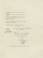 Fig. 6 : Fac-simile d'un Certificat de prestation de serment (1808) - 2ème partie - Centenaire de l' [...]