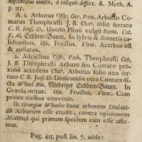 0312 - Page 291 - II. De arbuto / VIII. De phillyrea
