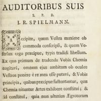 0010 - Page sans numérotation - Auditoribus suis S. P. D. I. R. Spielmann