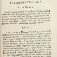 0186 - Page 163 - Experimentum LIII. Aqua regis