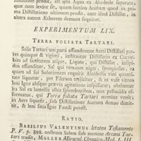 0193 - Page 170 - Experimentum LIX. Terra foliata tartari