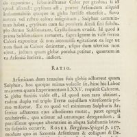 0230 - Page 207 - Experimentum LXXVII. Arsenicum ex sua gleba separare