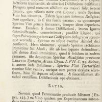 0317 - Page 294 - Experimentum CXXV. Alcohol vini