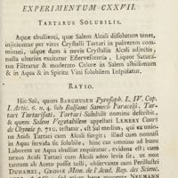 0322 - Page 299 - Experimentum CXXVII. Tartarus solubilis