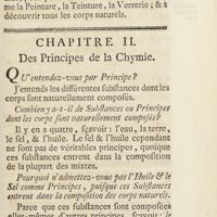 0018 - Page 3 - Chapitre II. Des principes de la chymie