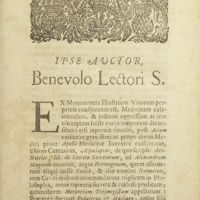0010 - Page sans numérotation - Ipse auctor, benevolo lectori S