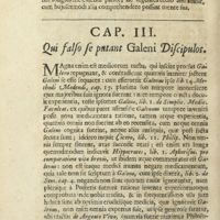 0417 - Page 396 - Cap. III. Qui falso se putant Galeni Discipulos