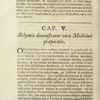 0425 - Page 404 - Cap. V. Alchymia demonstratur vera medicinae praeparatio