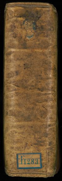 0001 - Page sans numérotation - [Dos]