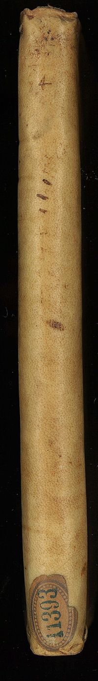 0001 - Page sans numérotation - [Dos]