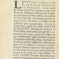 0045 - Page sans numérotation - Privilege du roy