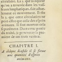 0078 - Page 31 - Chapitre I. A châque diastole il se forme une quantité d'esprits animaux