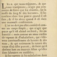 0124 - Page 107 - Chapitre XI. Des impressions de l'air sur la masse du sang, & des humeurs