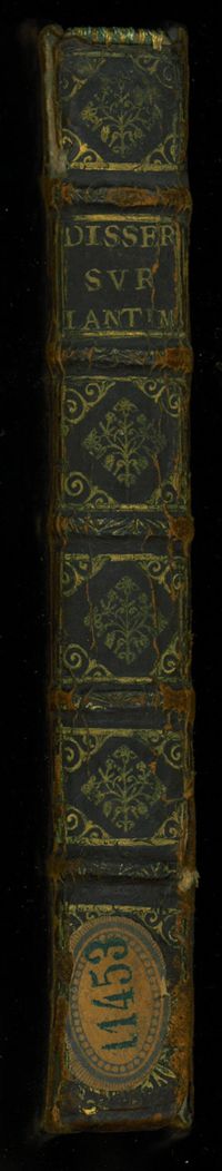 0001 - Page sans numérotation - [Dos]