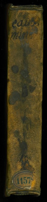 0001 - Page sans numérotation - [Dos]