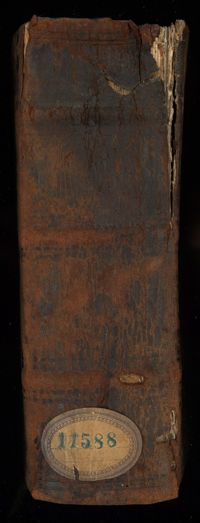 0001 - Page sans numérotation - [Dos]