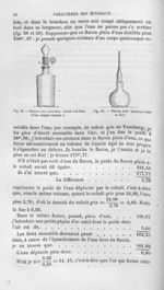 Flacon avec bouchon creusé à la lime d'une simple rainure r / Flacon avec bouchon rodé et foré - His [...]