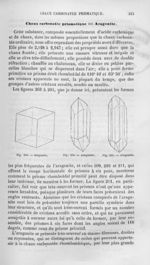Aragonite - Histoire naturelle des drogues simples, ou Cours d'histoire naturelle professé à l'École [...]