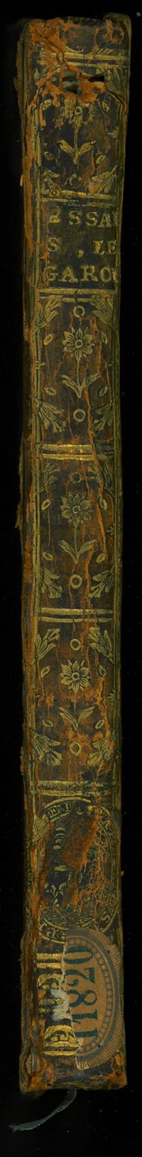 0001 - Page sans numérotation - [Dos]