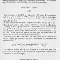 0062 - Page 61 - Trisulfure de sodium / Tétrasulfure de sodium