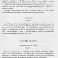 0064 - Page 63 - Pentasulfure de sodium / Oxyde salin / Sulfosels de soude. Sulfocarbonate de soude / Sulfocarbonate de bisulfure de sodium