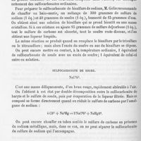 0065 - Page 64 - Sulfocarbonite de soude / Sulfotellurite de soude