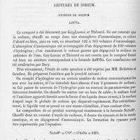0069 - Page 68 - Combinaisons du sodium avec l'azote, le phosphore et l'arsenic. Azotures de sodium. Amidure de sodium