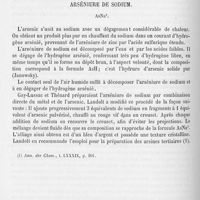 0073 - Page 72 - Arséniure de sodium