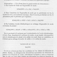 0096 - Page 95 - Tétrathionate de soude / Trithionate de soude