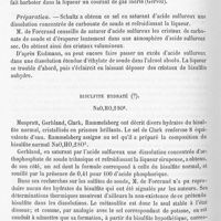 0101 - Page 100 - Bisulfite hydraté