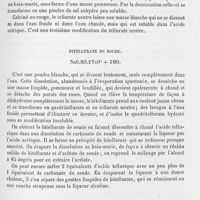 0122 - Page 121 - Bitellurate de soude / Quadritellurate de soude
